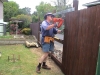 Wooden Fence Replacement at Butley Dr 4 on 12.12.2007