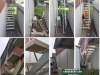 Metal 12 steps stair rail dip galvanized 1