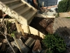 Entrance wooden stairs and railing replacement at Koraha St Remuera 12